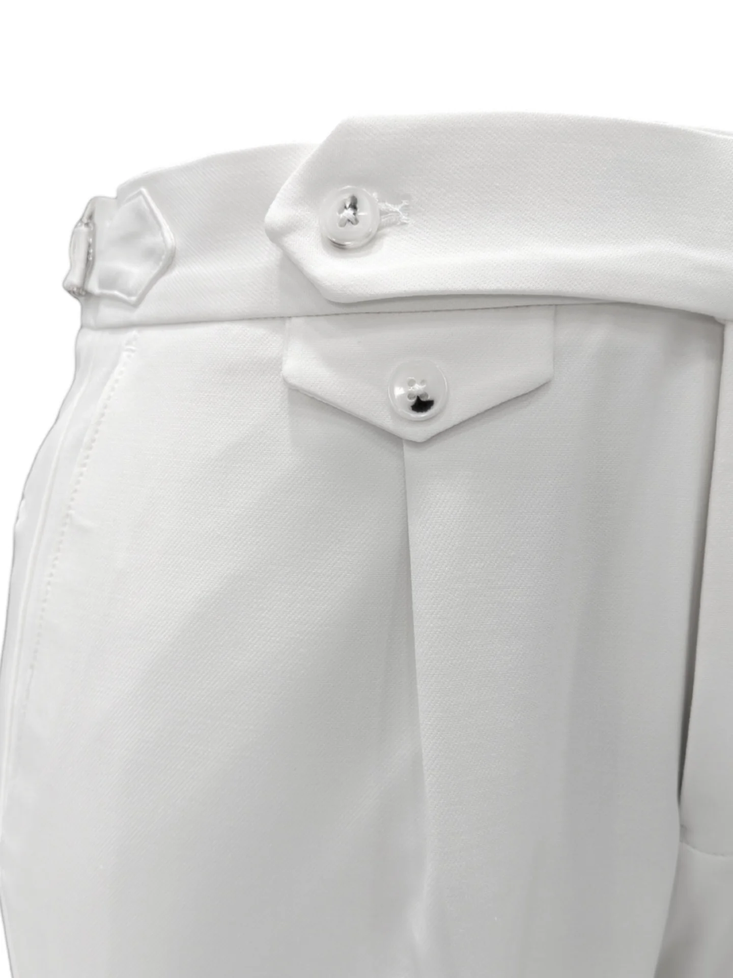 Modern Fit Tek Pile Beyaz Legend Pantolon - Image 2