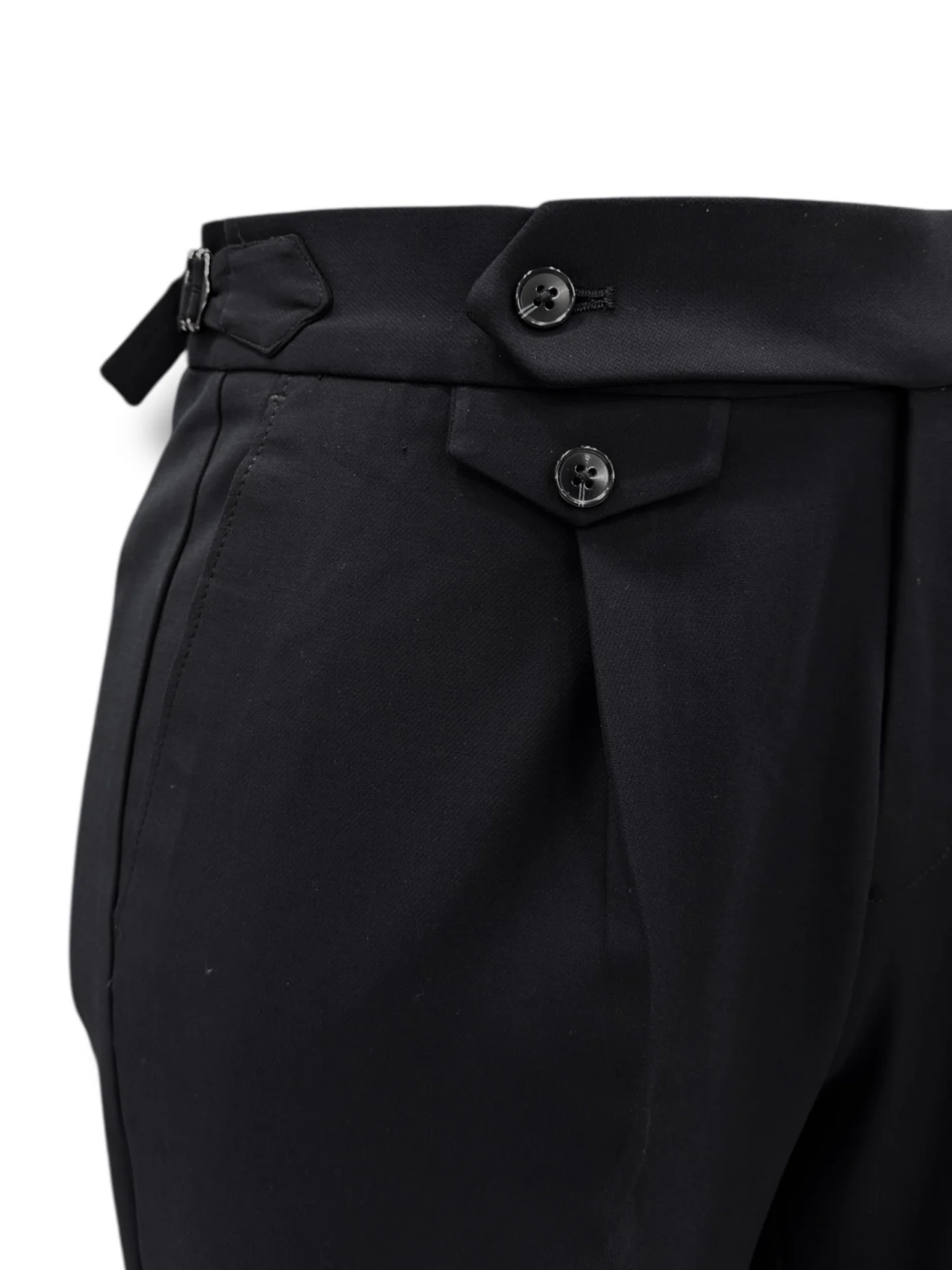 Modern Fit Tek Pile Siyah Legend Pantolon - Image 2