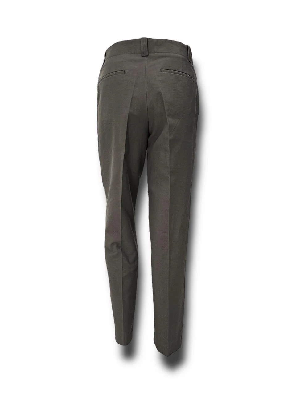 Oversize Gabardin Kumaş Kahverengi Ashford Pantolon - Image 3