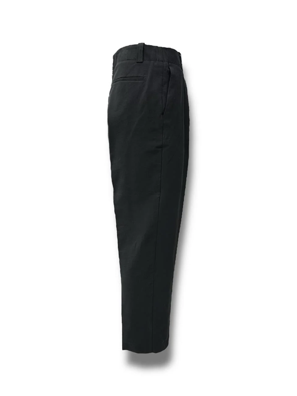 Oversize Gabardin Kumaş Siyah Ashford Pantolon - Image 2