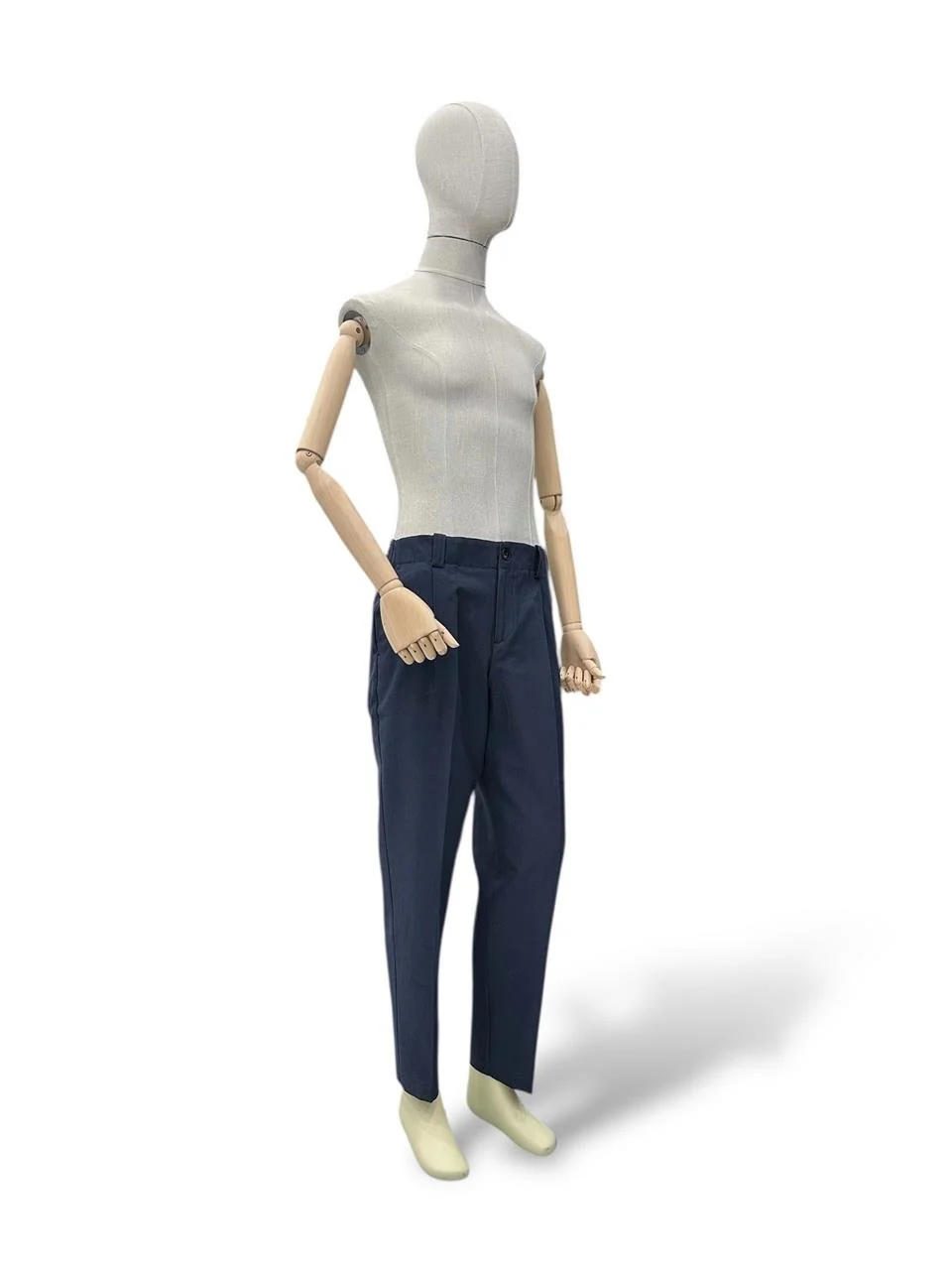 Oversize Gabardin Kumaş Lacivert Ashford Pantolon