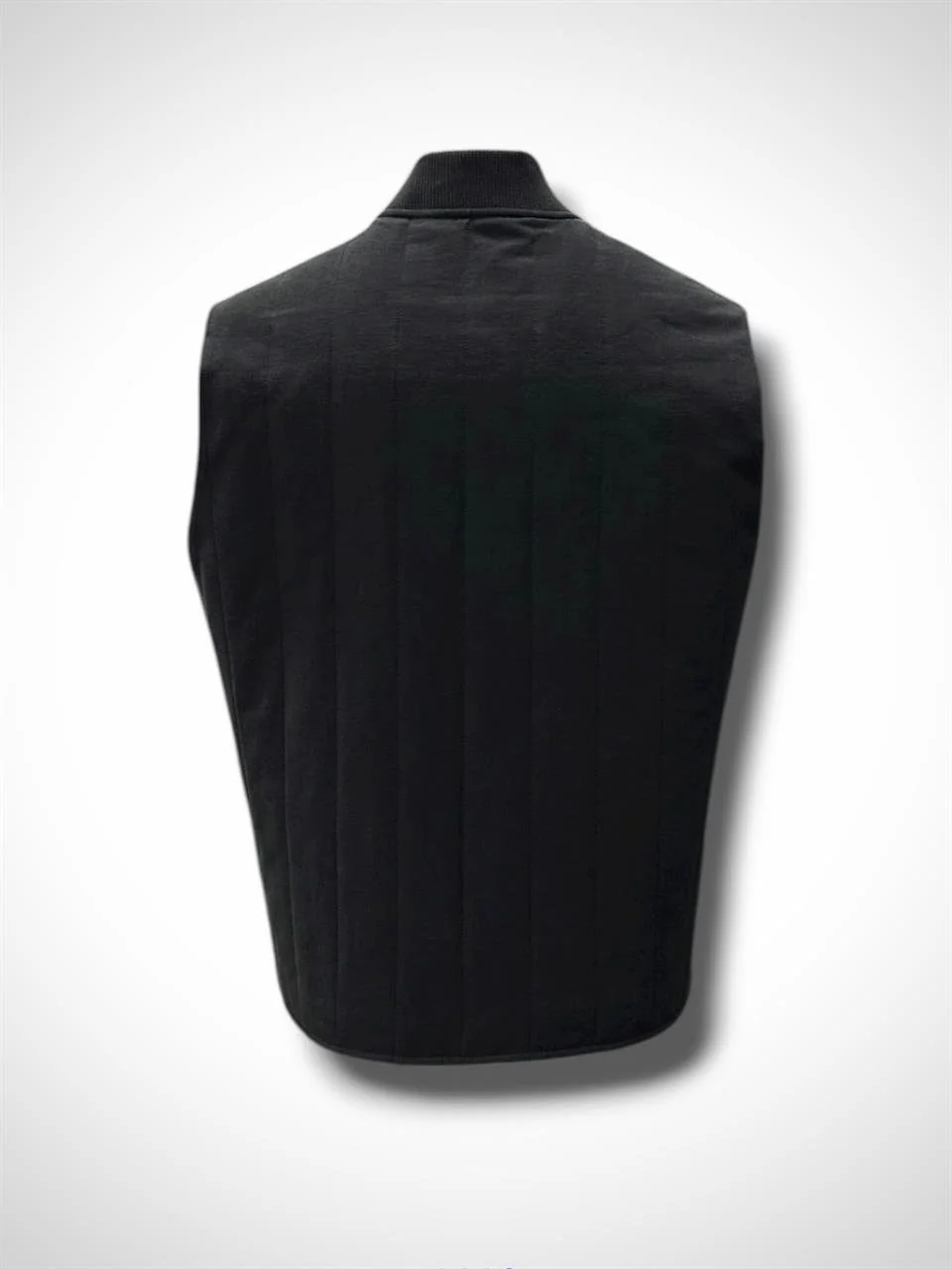 Ashford Siyah Gabardin Kumaş Çıtçıtlı Yelek - Image 4