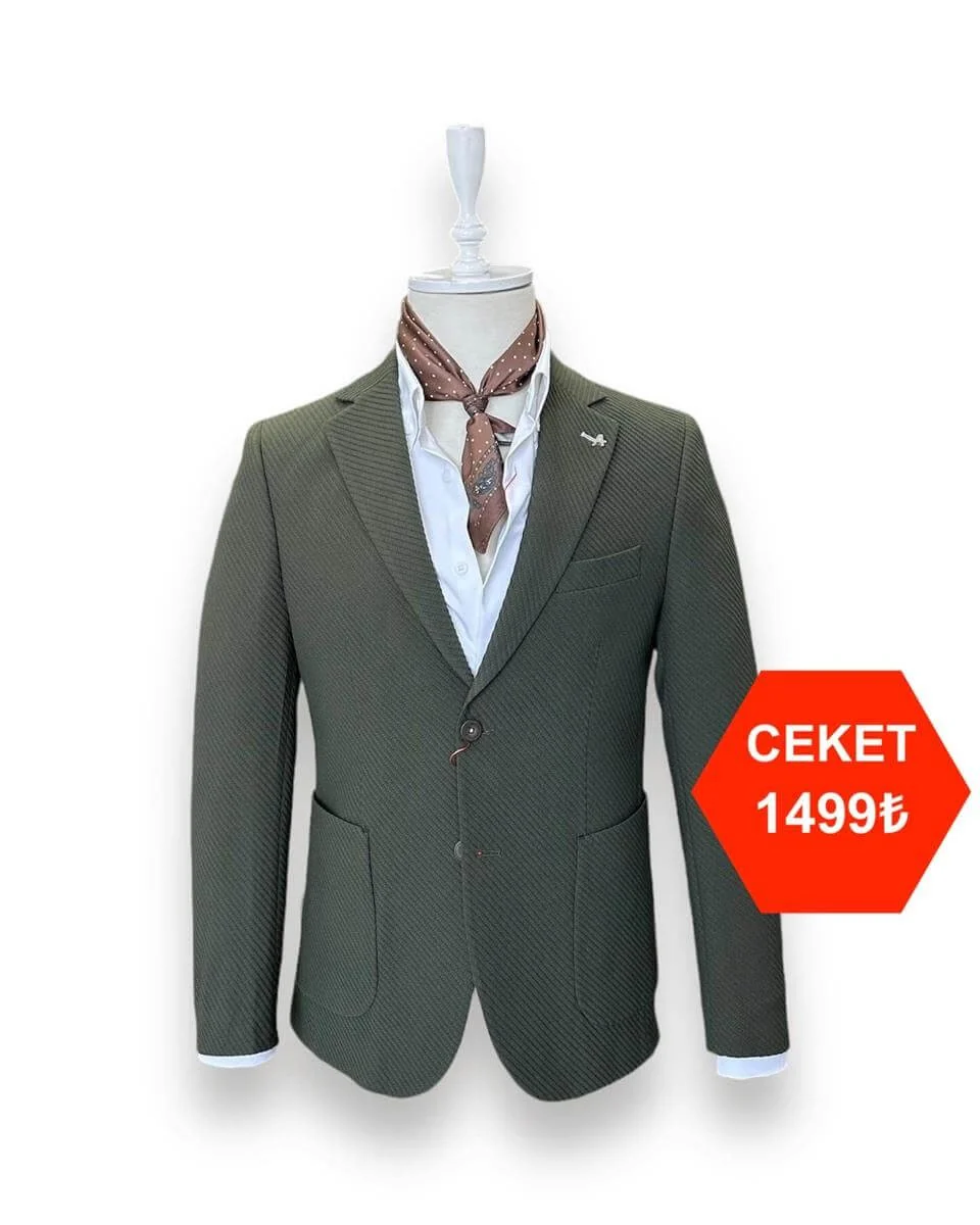 Crinkle Ceket
