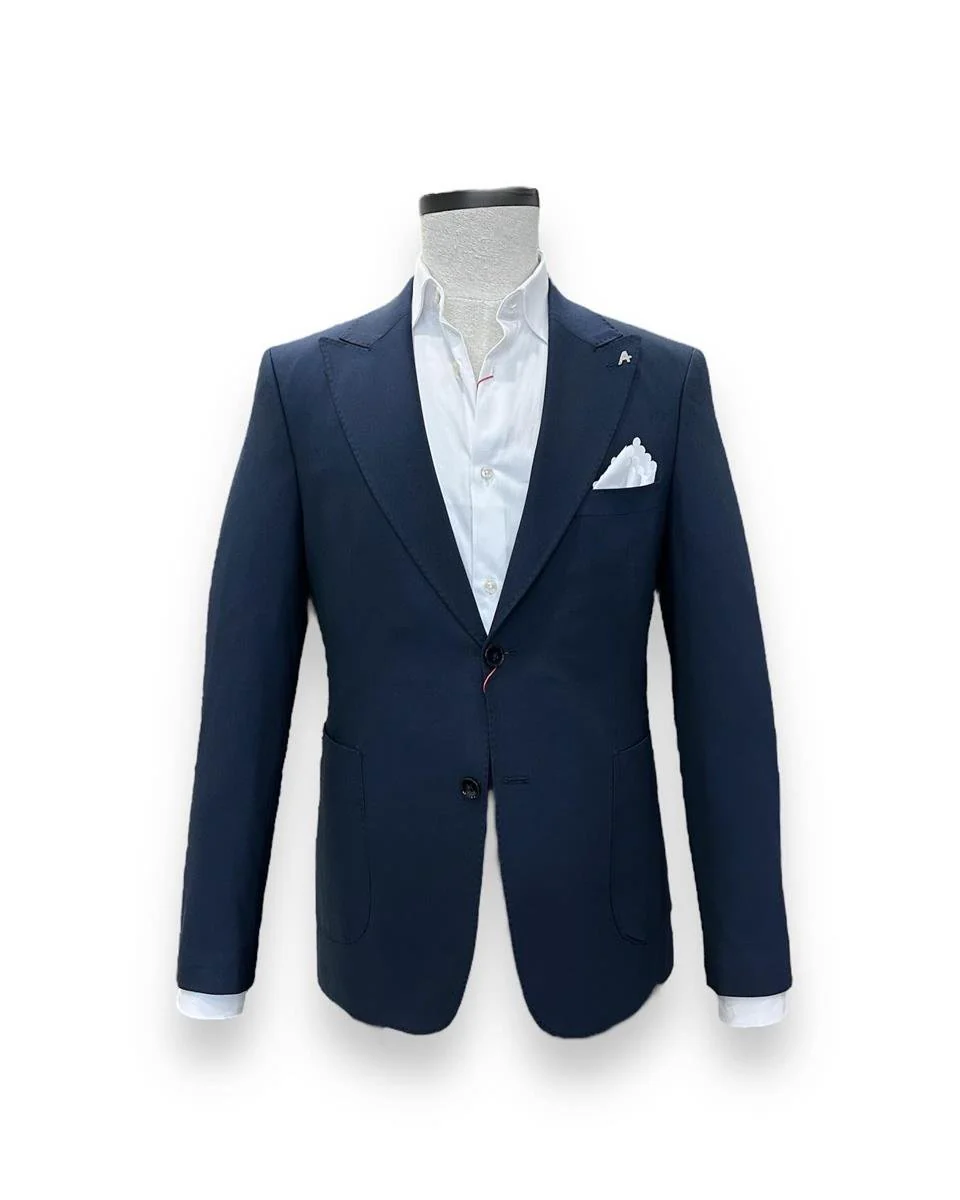 Standart Fit Torba Cep Lacivert Dublin Takım Elbise - Image 2