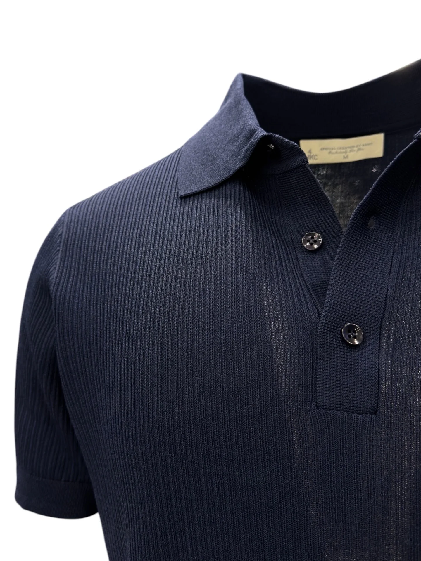 Fitilli Rayon Yakalı T-shirt - Image 2