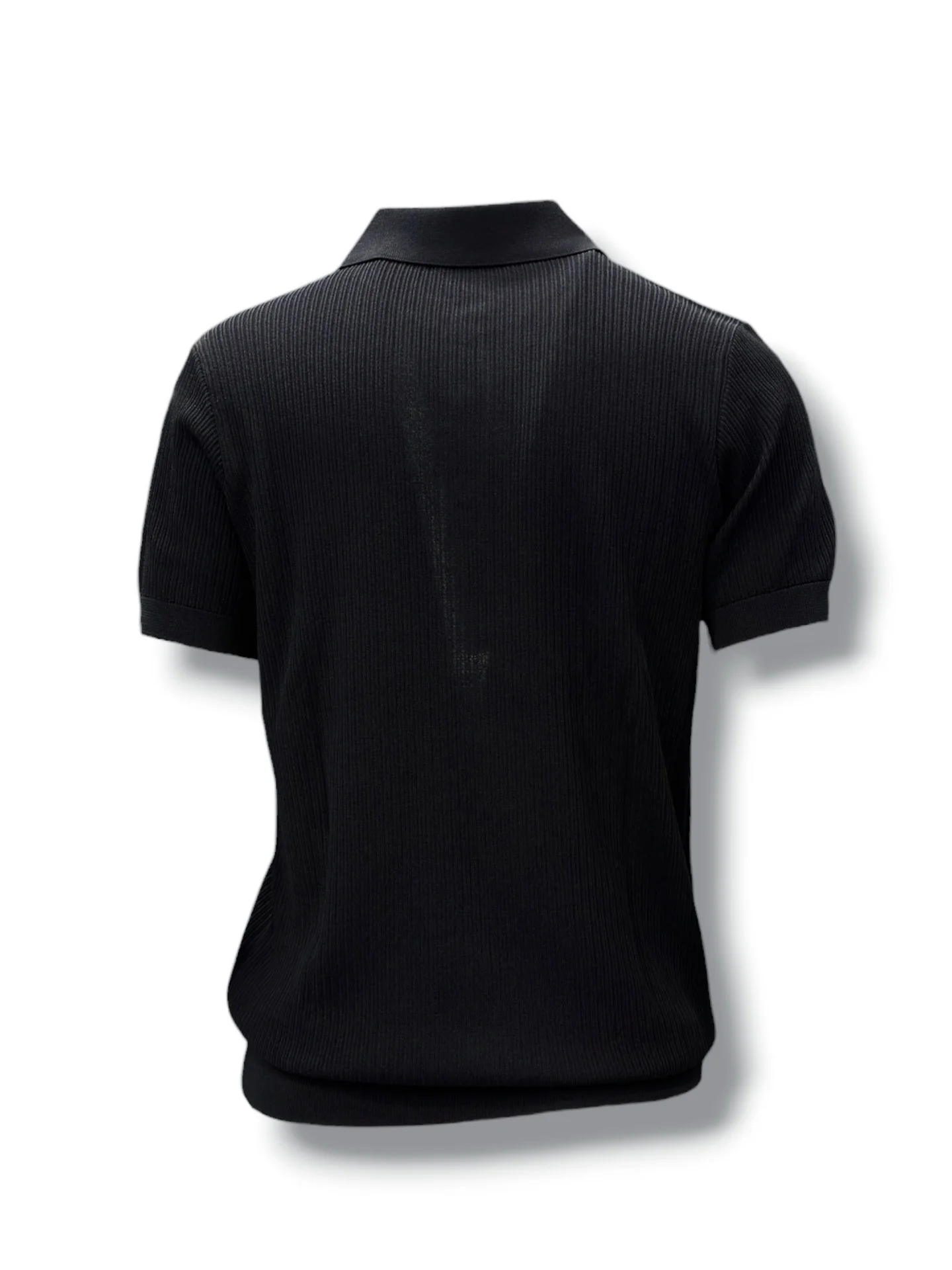 Fitilli Rayon Yakalı T-shirt - Image 3
