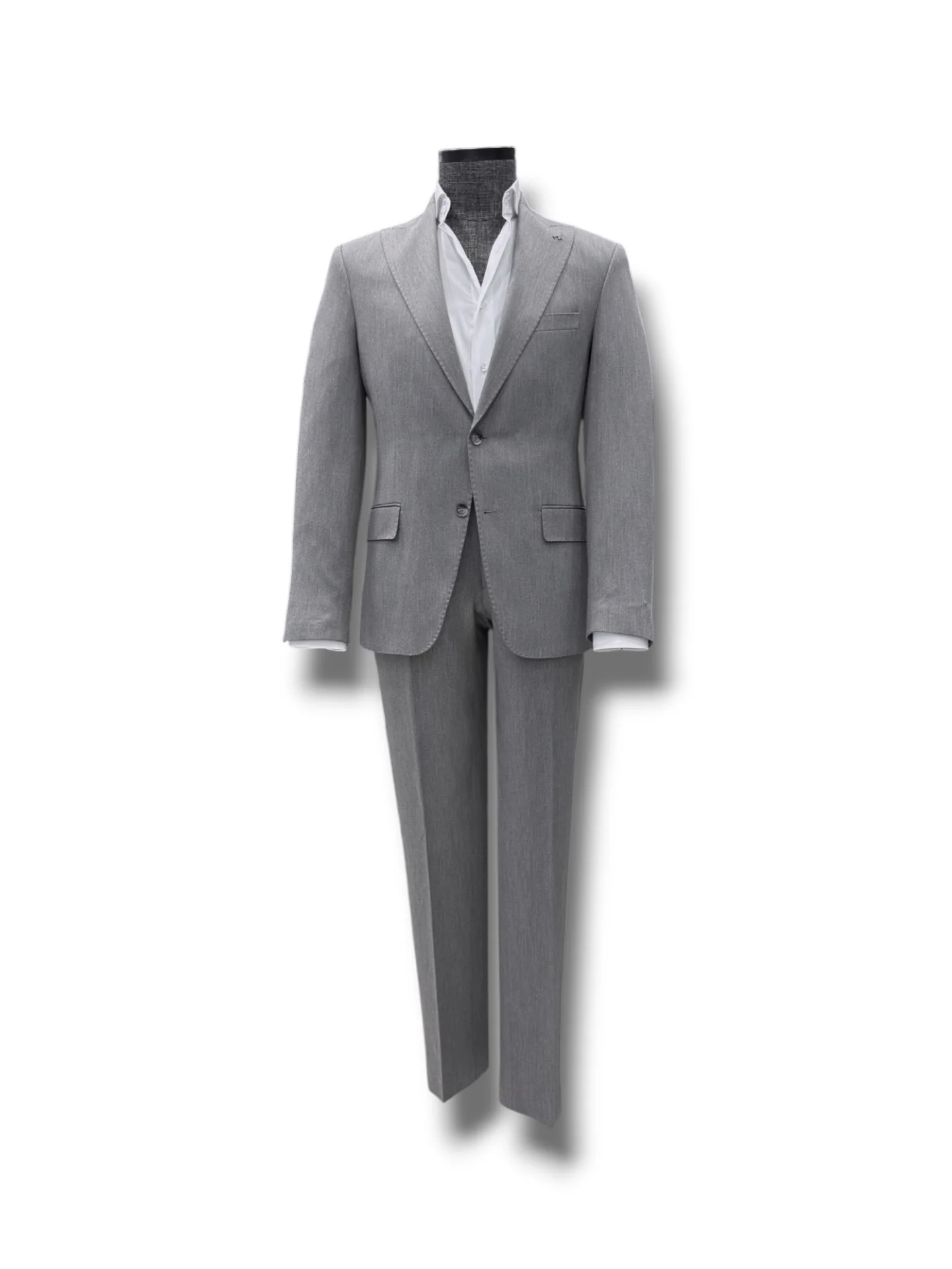 Slim Fit Gri Gent Takım Elbise