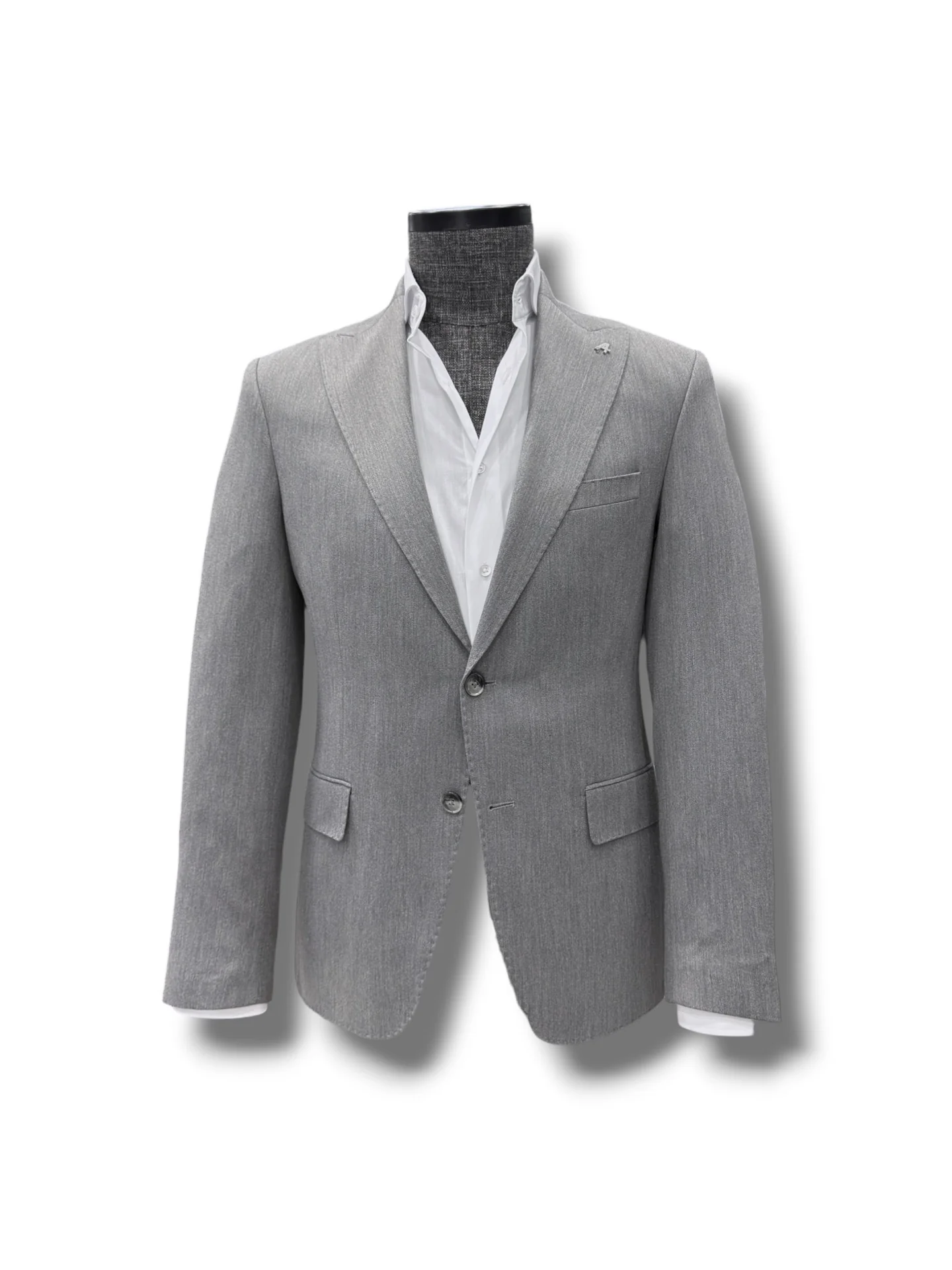 Slim Fit Gri Gent Takım Elbise - Image 2