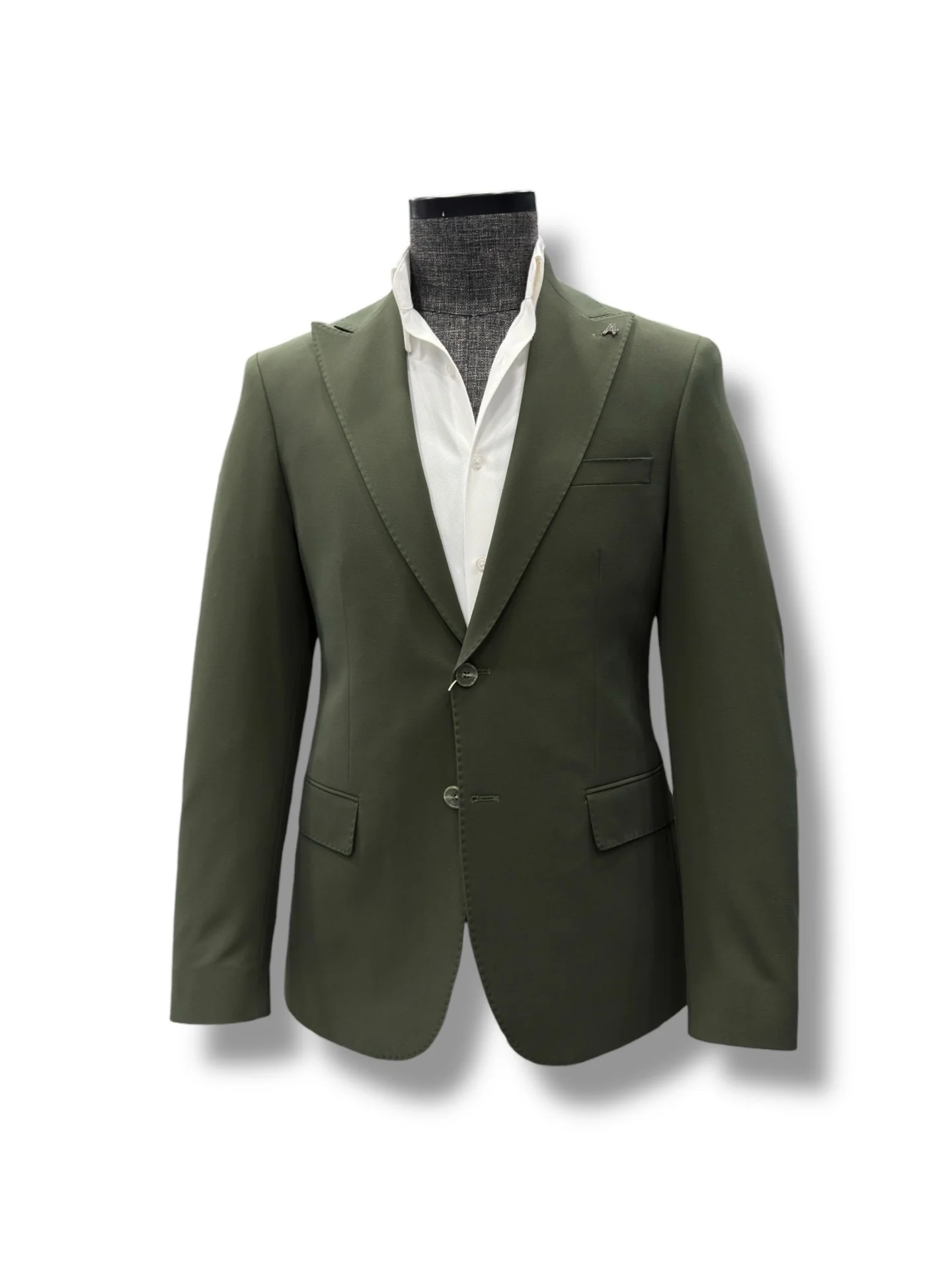 Slim Fit Haki Gent Takım Elbise - Image 2