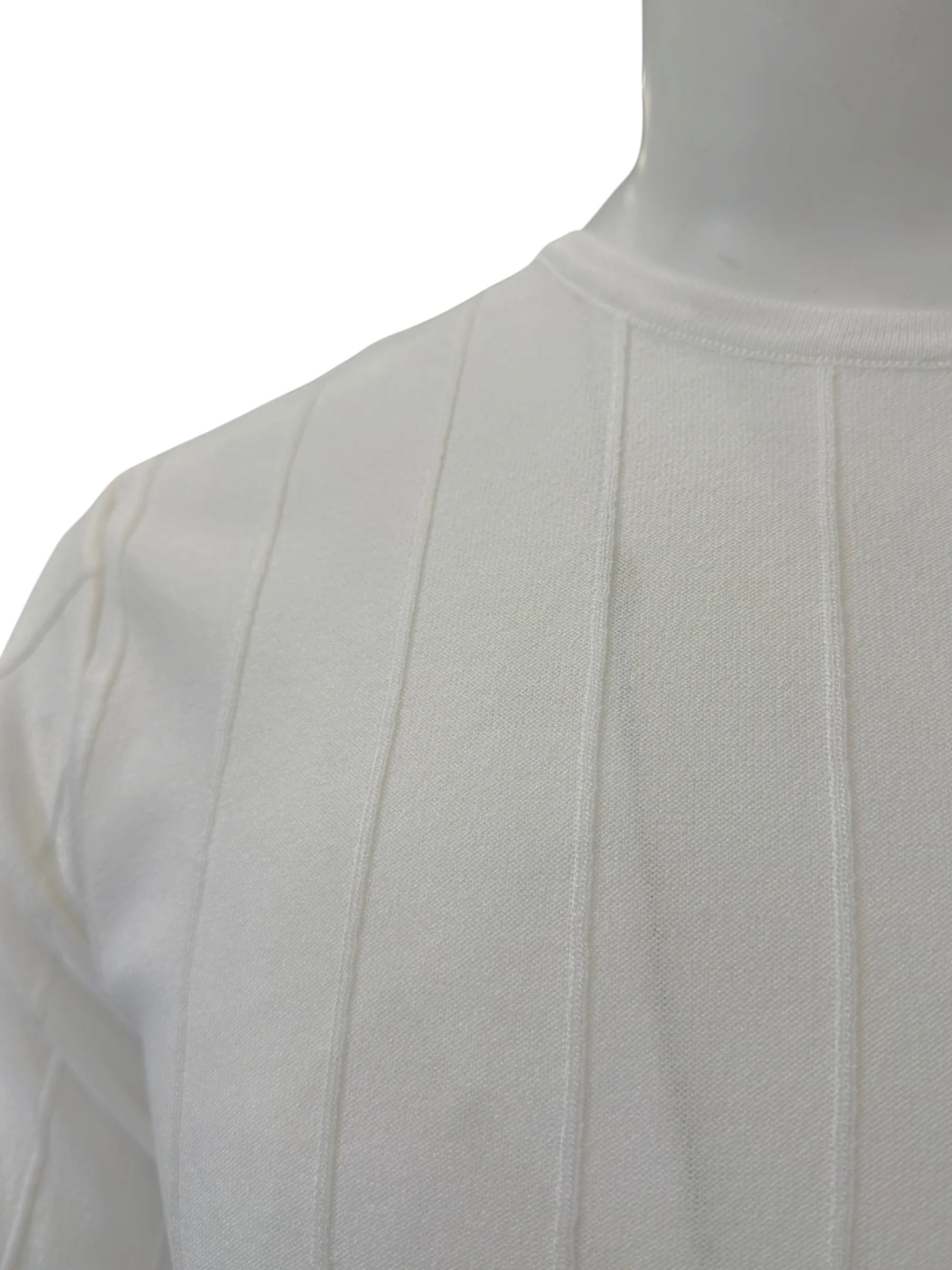 Gölge Çizgili Rayon Triko - Image 2