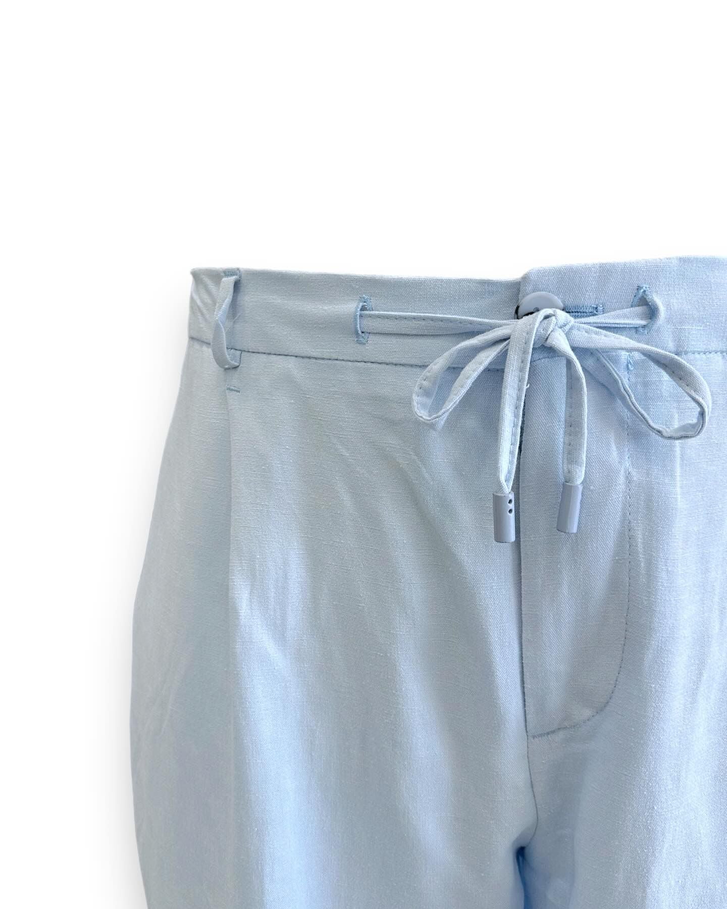Linen Jogger Pantolon - Image 2