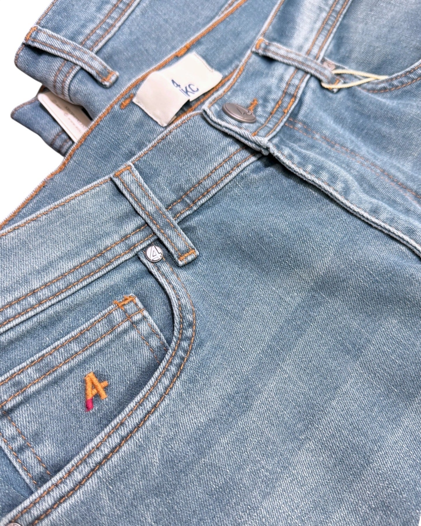 Milo Slim Fit Kot Pantolon - Image 2