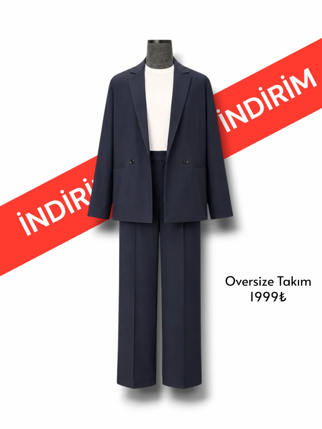 Oversize Takım Elbise
