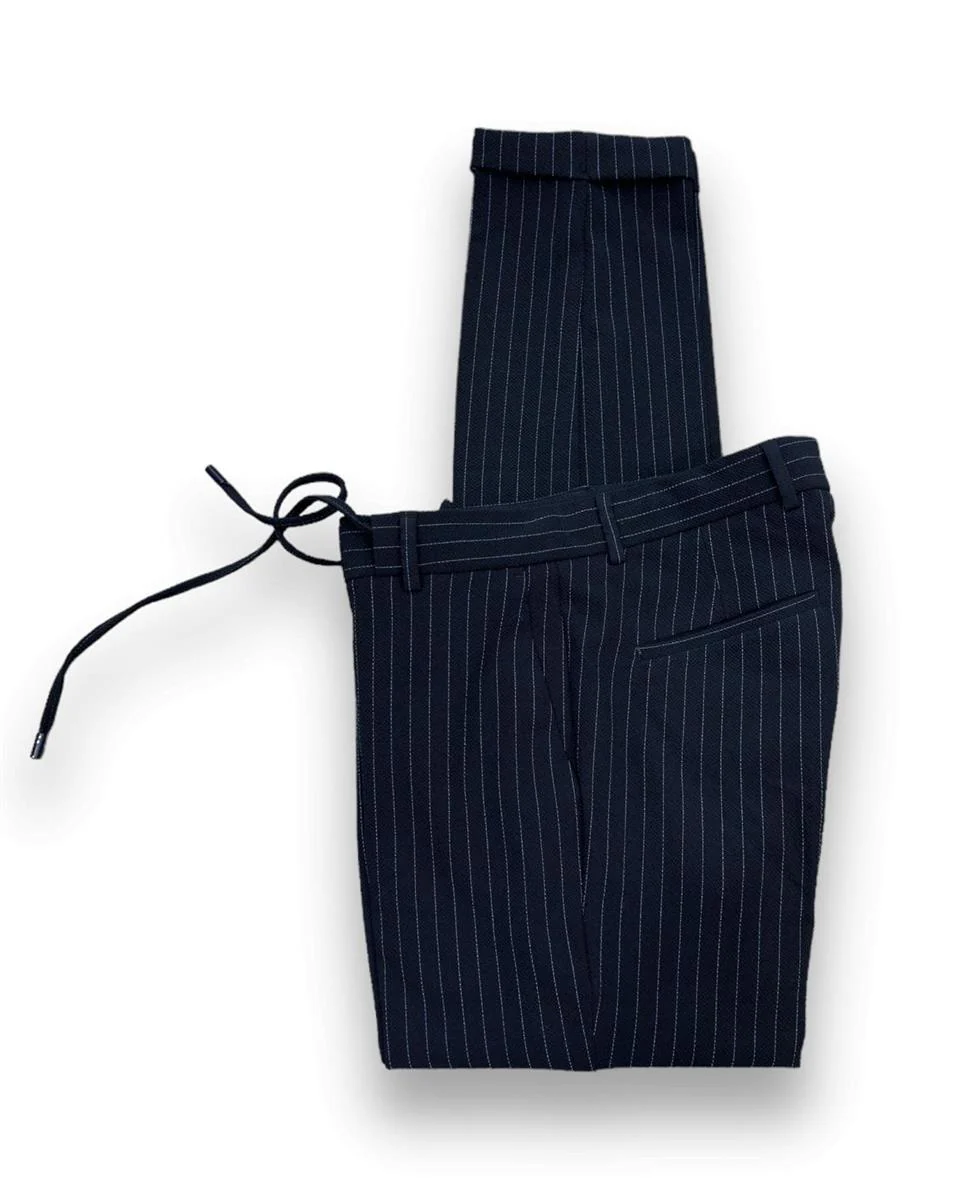 Step Çizgili Jogger Pantolon - Image 3