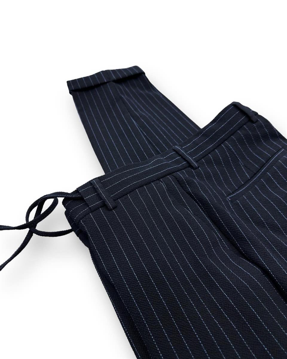 Step Çizgili Jogger Pantolon - Image 4