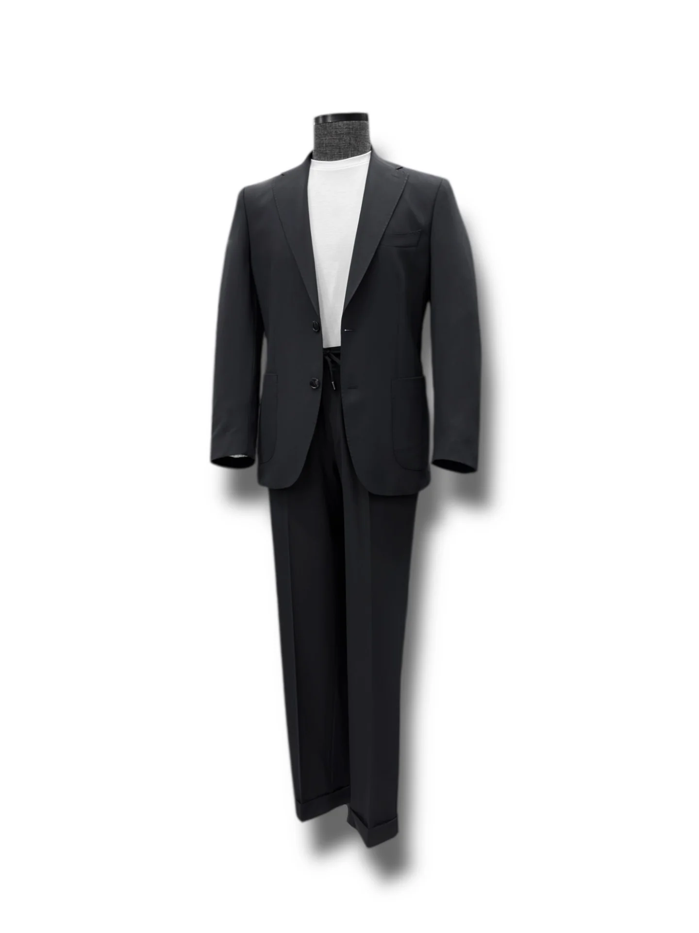 Modern Fit Torba Cep Siyah Travel Takım Elbise