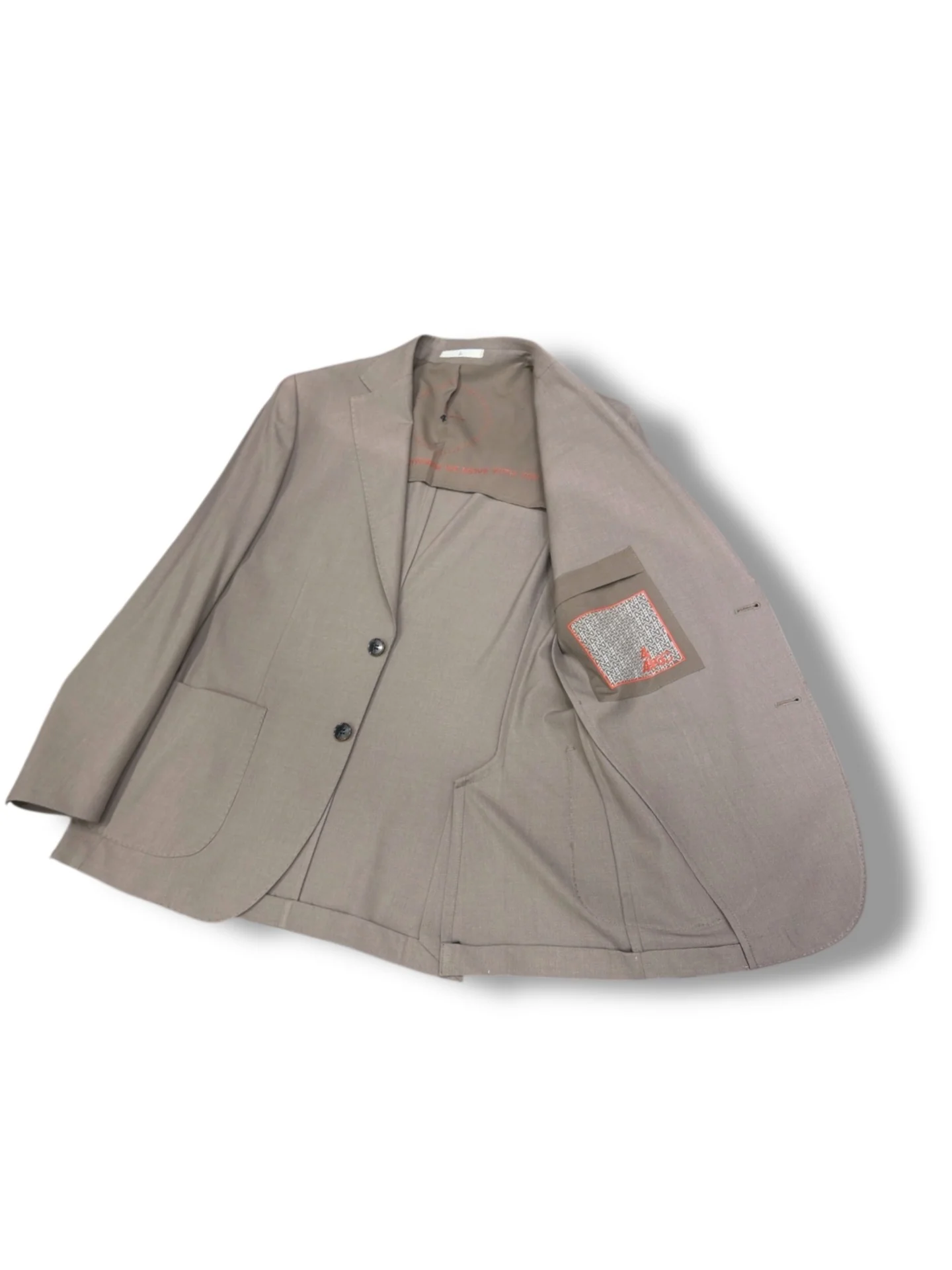 Modern Fit Torba Cep Vizon Travel Takım Elbise - Image 3