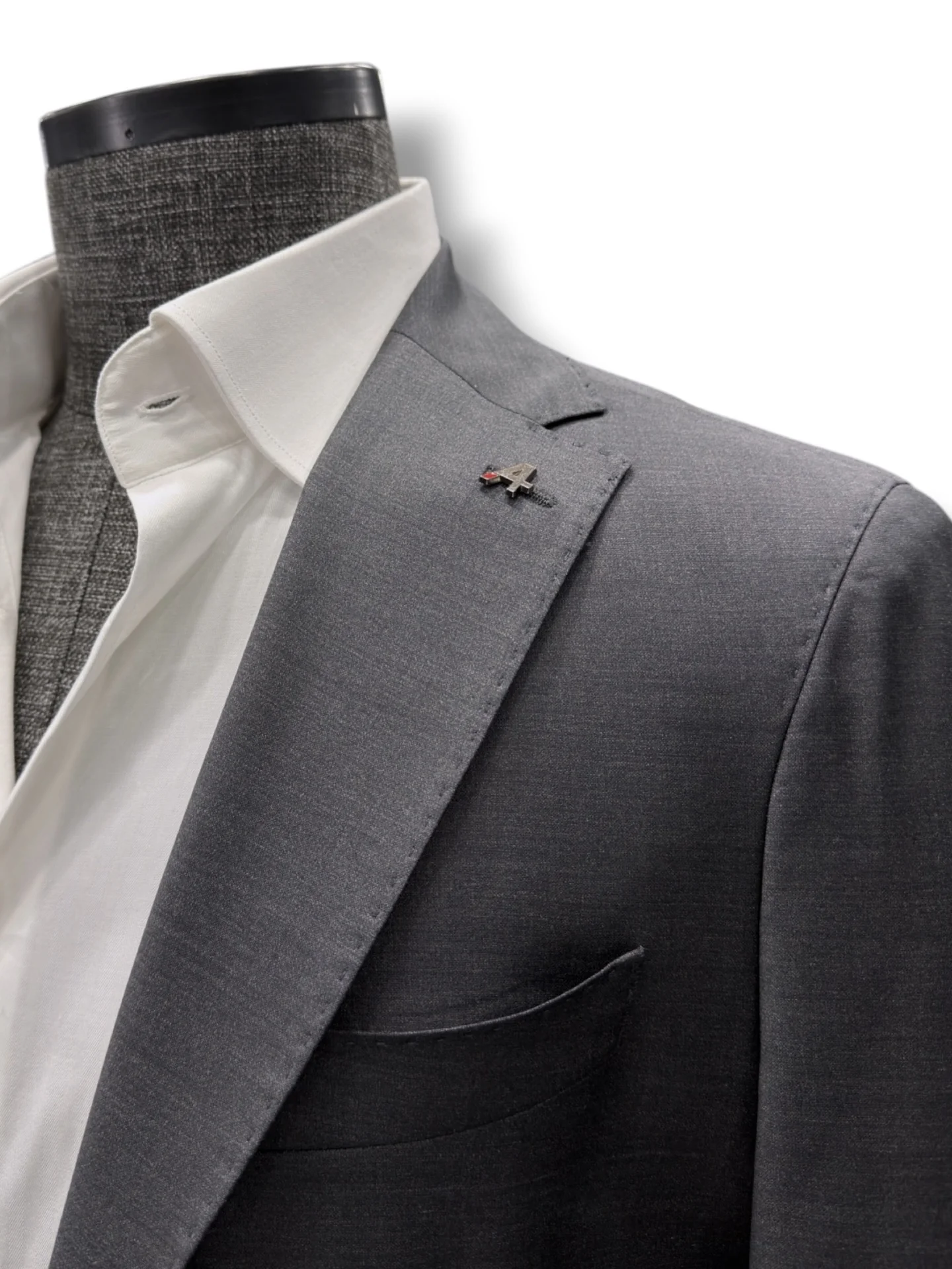 Unlined Yün Takım Elbise - Image 3