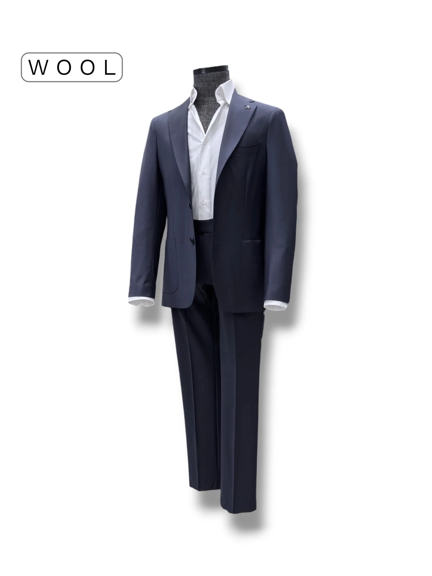 Unlined Yün Takım Elbise