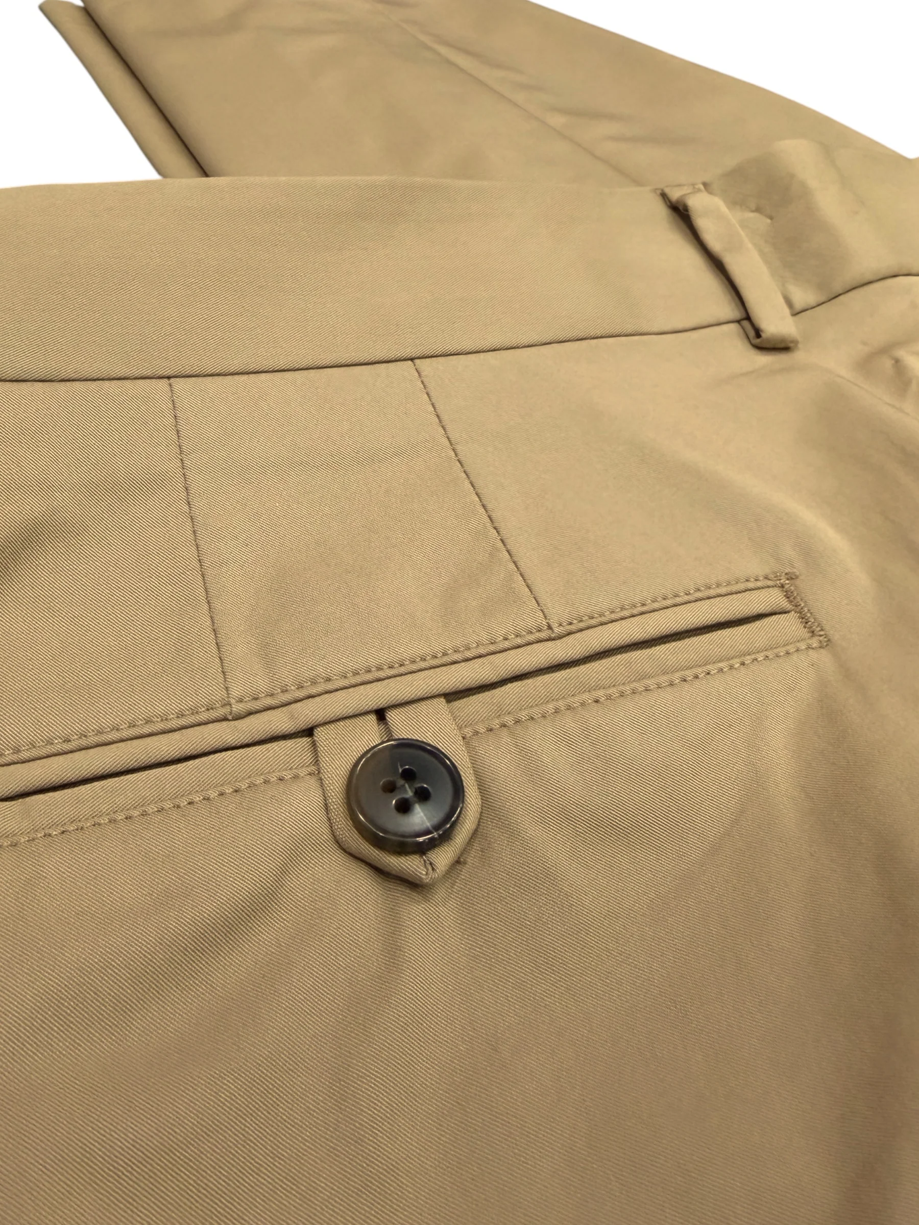 Standart Fit Pamuk Karışımlı Yan Cep Camel Voyage Pantolon - Image 4