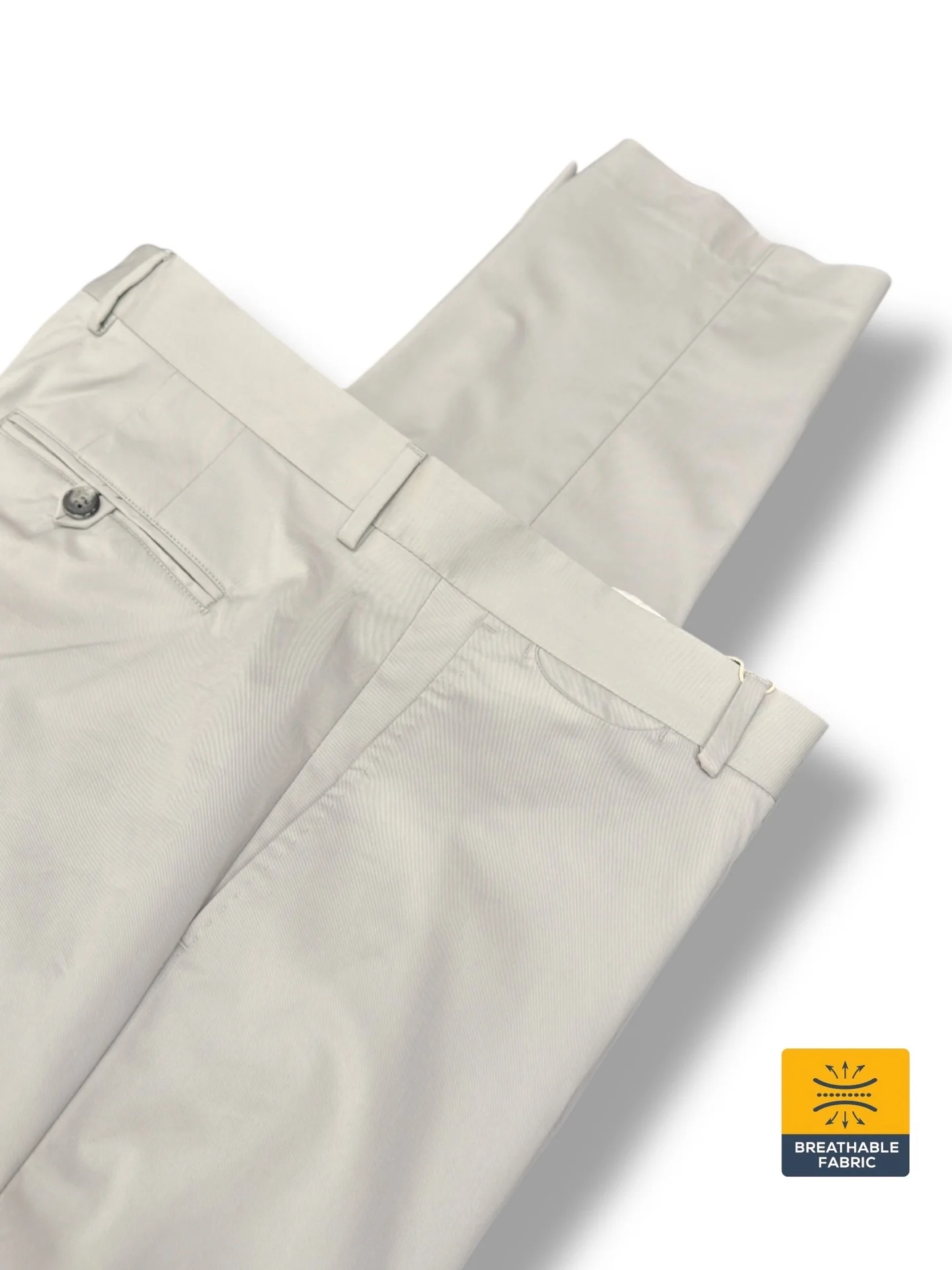 Standart Fit Pamuk Karışımlı Yan Cep Taş Voyage Pantolon - Image 3