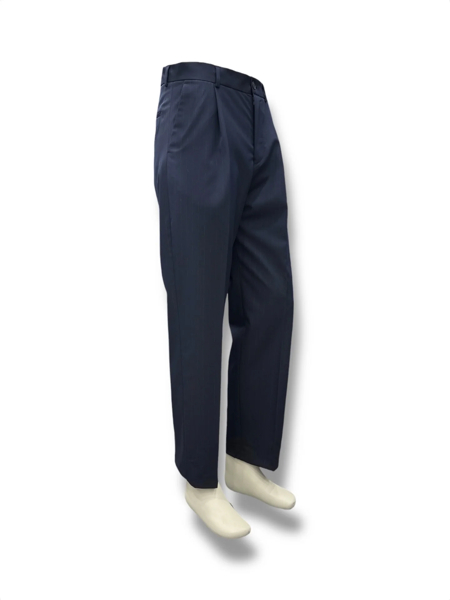 Oversize Lacivert Kruvaze Wide Axis Takım Elbise - Image 5